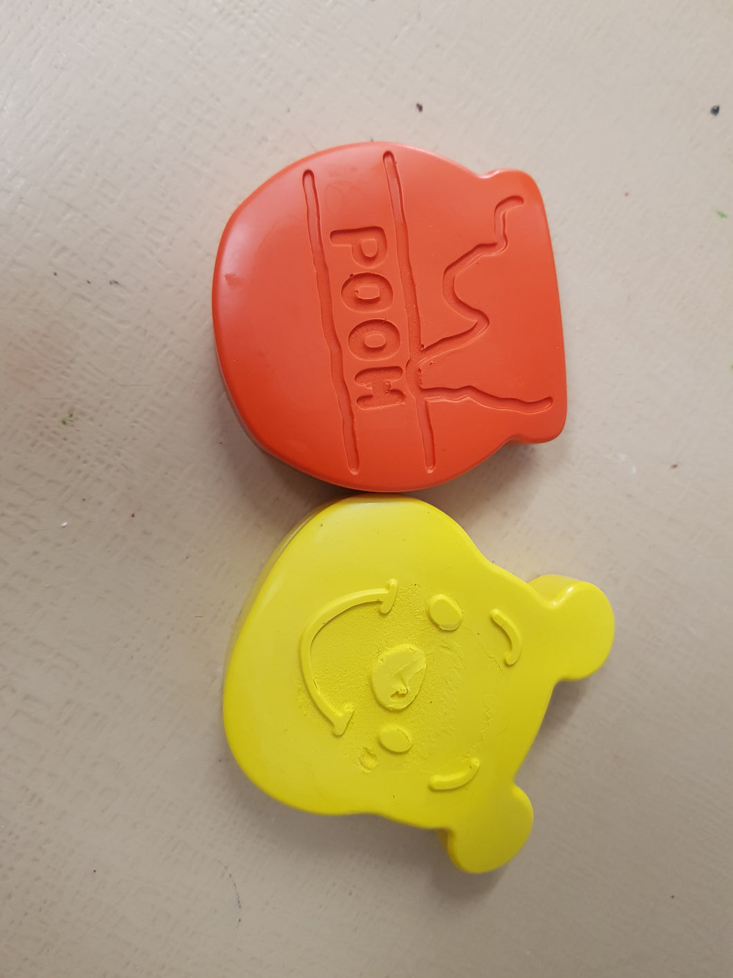 Mickey and Pooh toddler crayons