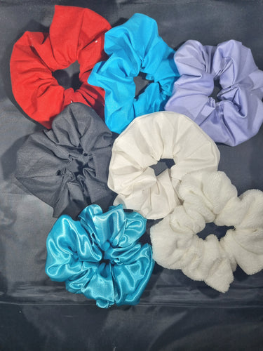 Plain Cotton scrunchie