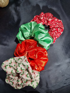 Christmas scrunchies