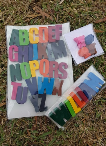 Alphabet Crayons Set