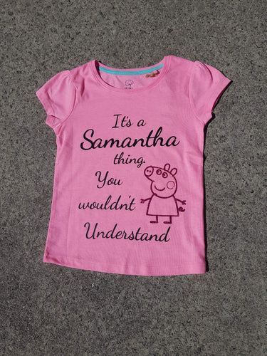 It's a Samantha thing