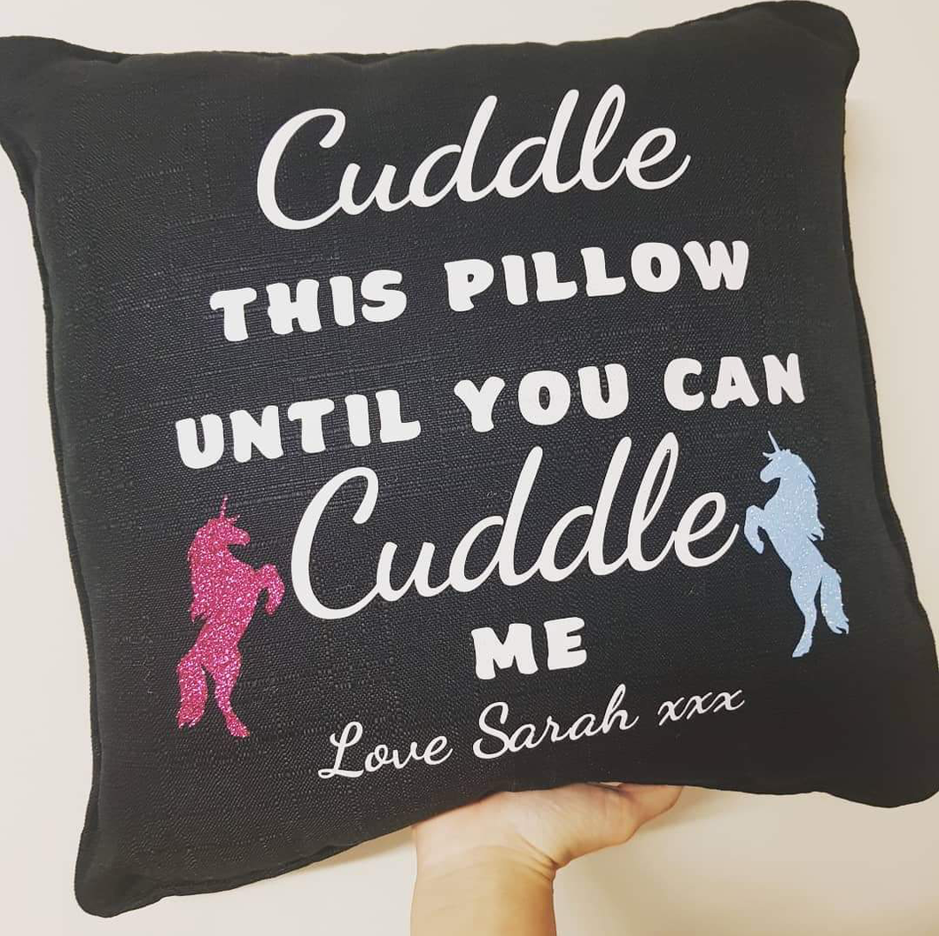 Cuddle this cushion